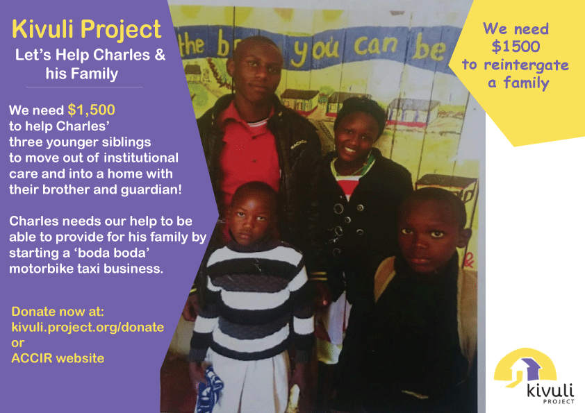 Help Charles and his Family